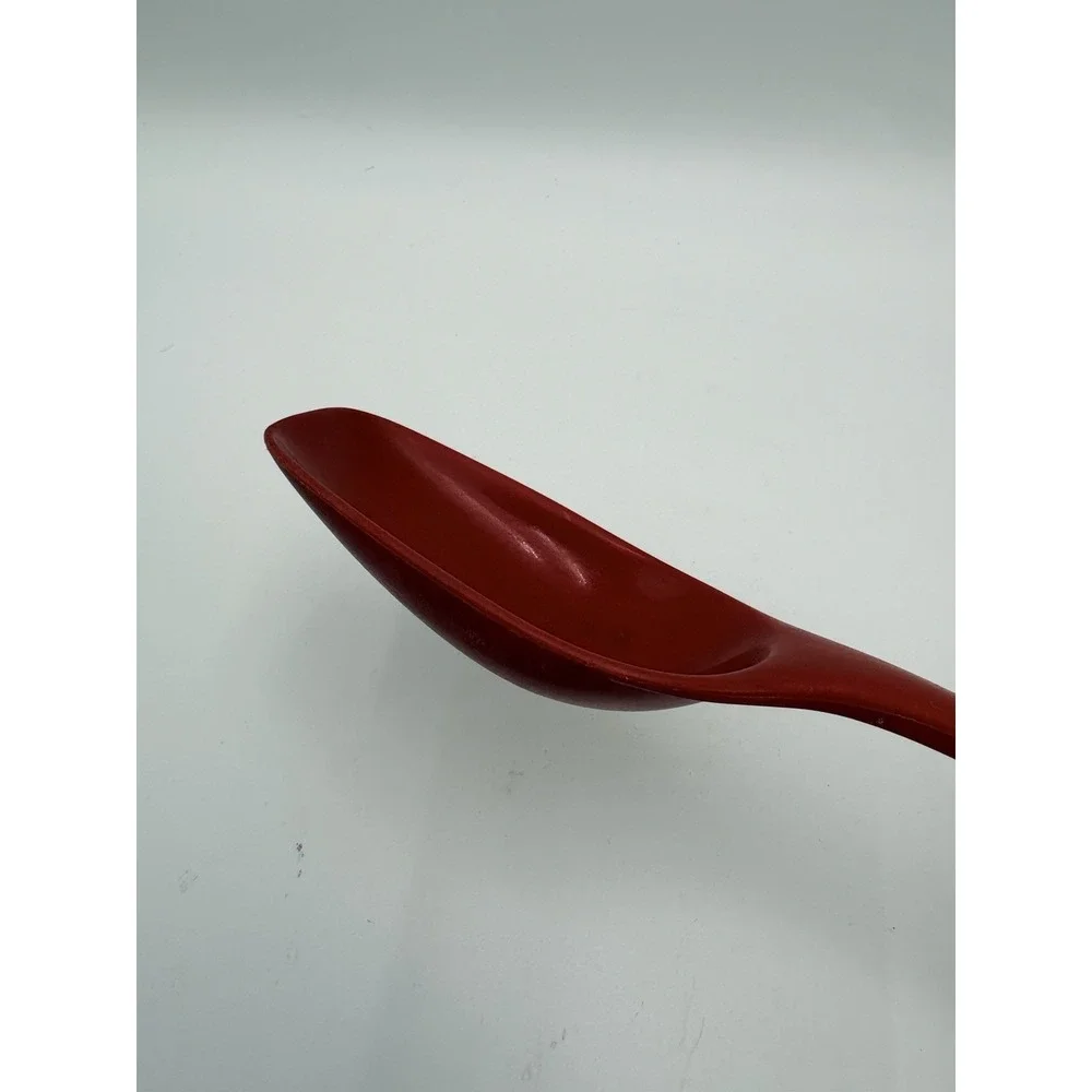 Foley Red Nylon Plastic Solid Serving Spoon Retro MCM Retro Kitchen Vintage